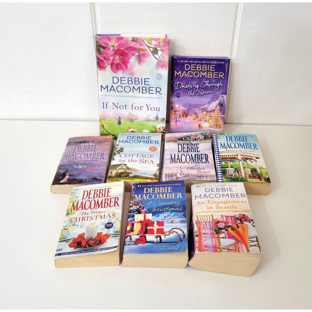 Debbie Macomber Romance Novels Lot of 9 Books
